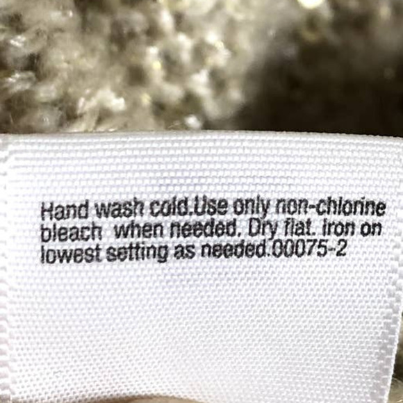 ALLEN B by Allen Schwartz Womens Sweater Medium Gold Knit Shimmery Crew Neck Zip - Picture 8 of 12